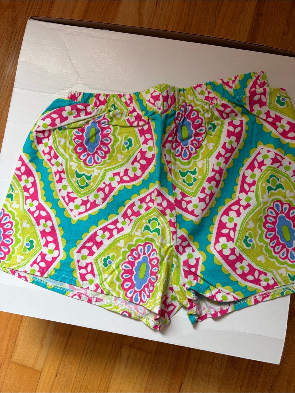 LOLLYPOP KIDS GIRLS PAISLEY SHORTS